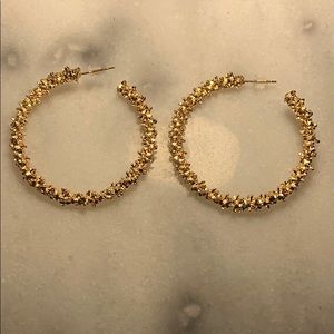 Gold Hoop Earring Set